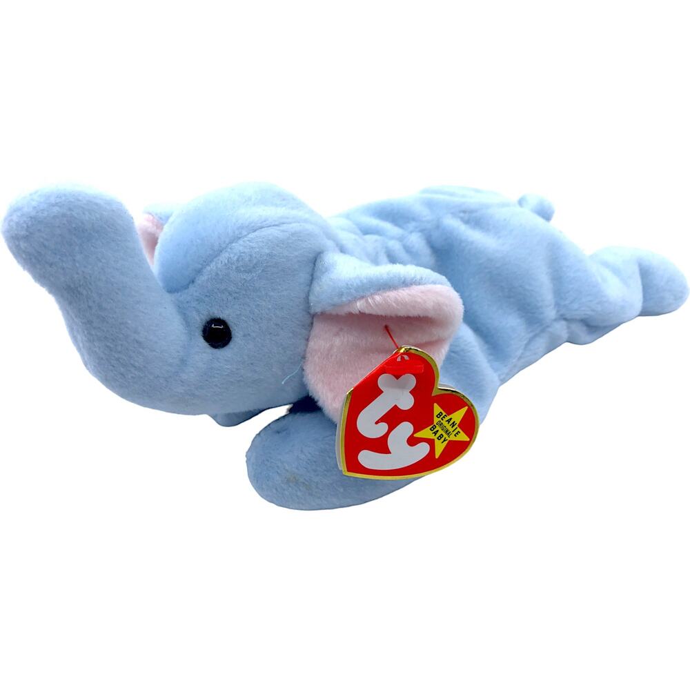 Ty Beanie Baby 1995 - Peanut the Elephant Style 4062